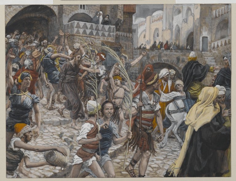 "Jesus Led from Caiaphas to Pilate" - James Tissot