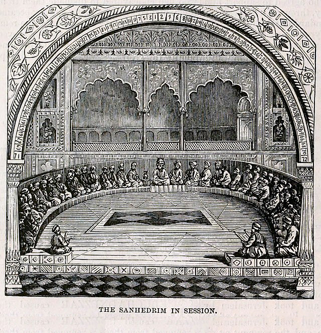 The Sanhedrin in Session 

McCabe, James Dabney, 1842-1883